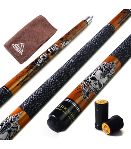 Queue de billard John West Pool Junior 2 pièces 130 cm