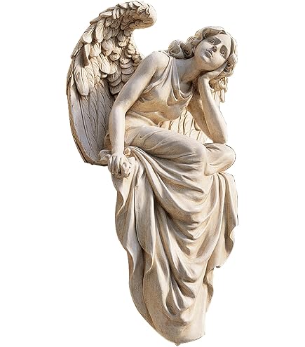 Sculpture Main 28x57 Cm Design Toscano EU5604 Sculpture Murale Brianna La Fée Du Ven Fée Du Vent D'été Design Toscano