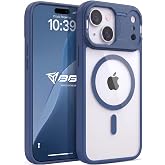 Babilden iPhone 15 İ&ccedil;in Mat Şeffaf MSafe Destekli Premium Koruyucu Kılıf Darbe Emici Silikon Kenarlar Kamera Korumalı Laciver