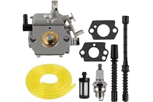 Carbhub Carburetor for Stihl 028 028AV 028 SUPER Walbro WT-16B Tillotson HU-40 with Fuel Line