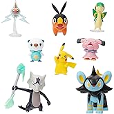 Jazwares Binek ara&ccedil; - Savaş Fig&uuml;r&uuml; &Ccedil;oklu Paket (8PK: Tepig, Oshawott, Ayaklı Snivy, Stantlı Rotom, Pikachu #5, Snubull, Alola