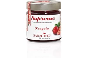 SARACINO WE LOVE PASTRY Saracino Pasta Concentrata Per Aromatizzare Gusto Fragola Da 200g