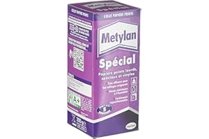 Metylan 157167 - Colla rinforzata per carte da parati pesanti, speciali e vinili, confezione da 200 g