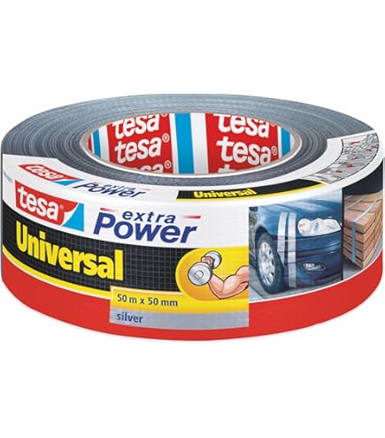 tesa Double-sided Tape ECO FIXATION, 25m x 59mm, wit