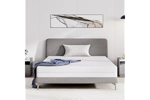 Avenco Materac 140 x 200 cm, materac podwójny o wysokości 16 cm, chłodząca pianka z włókna bambusowego, doskonały wsparcie, wysoka oddychalność, przyjazny dla skóry, średnio wytrzymały