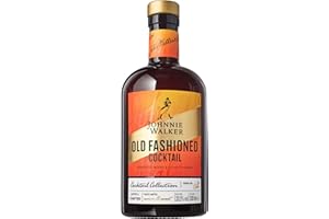 Johnnie Walker Old Fashioned Cocktail │ 20.5% vol │ 50cl │ Ready to Drink │ Whisky Infused with Fruity Orange Notes │ Bar Quality Cocktails │ Perfect for Hosting