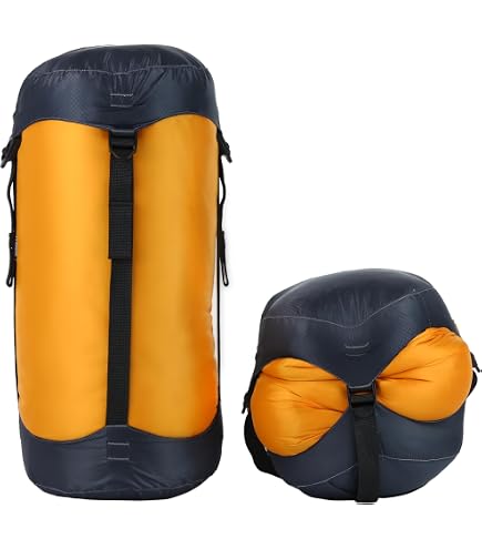 Sac De Compression Sportneer – Étanche Et Ultraléger, Taille S 13L, 4 Sangles, Pour Camping Et Rando