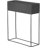 Brandsseller Hochbeet Blumentopf Blumenständer 55x20x70 cm In.- & Out Blumenkasten Pflanzkasten Metall Pulverbeschichtet…