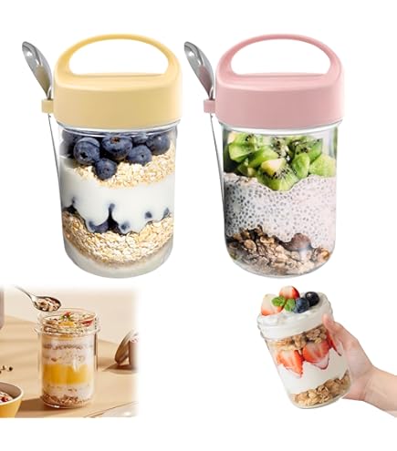 DS2317 Bocaux Mason En Verre Pour Céréales, Lait, Fruits Conteneur