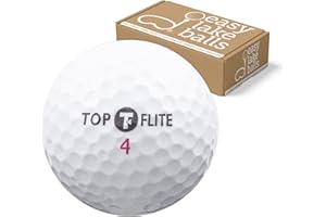 Easy Lakeballs 100 Top-FLITE Mix Pelotas DE Golf RECUPERADAS/Lake Balls - Calidad AAA/AA (A/B Grade) - EN Bolsa DE Red