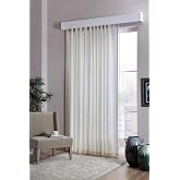 Lissehome Saten G&uuml;neşlik Perde Ekru Renk (100cm X 190cm)