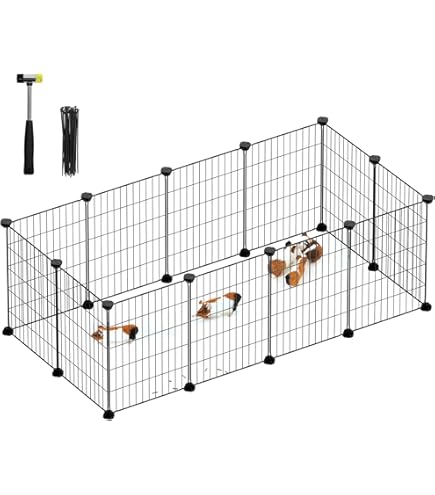 EUGAD Enclosure For Rabbits, Guinea Pigs, Hasters, Turtles, Etal