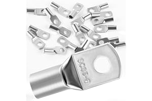 DAWENUR 10 capicorda da 35 mm2, M6, in rame ispessito, non isolato