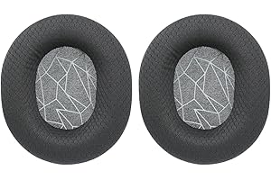 AURIVOR Ersatz-Ohrpolster Kissen ersatzteile für Steelseries Arctis-1 Arctis-3 Arctis-5 Arctis-7 Arctis-7X Arctis-9 Arctis-9X Arctis-pro Arctis-Prime Gaming-Headsets (Weiß)