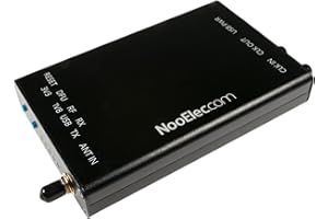 NooElec Extruded Aluminum Enclosure Kit for HackRF One by Great Scott Gadgets (Black)