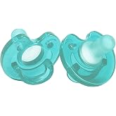 MijnNami Soother Pacifier, Suitable for Neonatal ICU, Pacifiers for Premature and Newborns, 100% Silicone Pacifiers for Newbo
