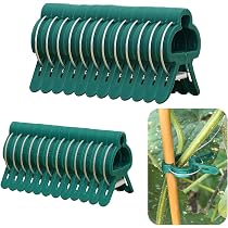 300 Clips De Support Pour Plantes - Attaches Tomates Et Plantes Grimpantes