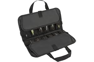 WEESTAAMO Angeln Jig Bag, Köder Tasche,Tragbare Köder Tasche, Angelköder Tasche, Angeln Lagerung Organisierte Tackle Bag, Angeln Ausrüstung Zubehör Tasche mit 24-Taschen