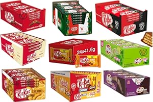 KIT KAT 4 FINGER Kit Kat Barras de chocolate de 4 dedos | Elige tu sabor favorito y número de barras