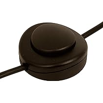 Interruttori A Pedale Per Lampade - Set Da 2, Nero, 250V/2A, Diametro 65mm - Foto 10