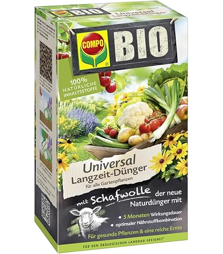 Concime COMPO Per Agrumi E Piante Mediterranee - Formula NPK 7-3-6, Con Microelementi, 1 Litro