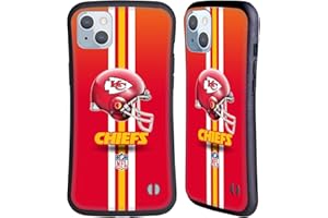 Head Case Designs sous Licence Officielle NFL Casque Kansas City Chiefs Logo Coque Hybride Compatible avec Apple iPhone 14 Plus