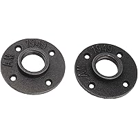 2x 1 Zoll Bohrungen Gewindeflansch Rohrflansch Flansch Gewindeflansch