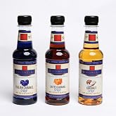 kahve ve kokteyl şurubu seti 3x250ml-Tuzlu Karamel, Hindistancevizi,italyan karamel
