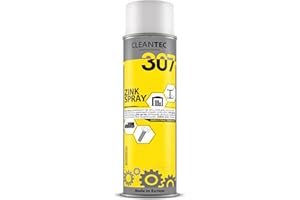 ‎CMS CLEANTEC GMBH CleanTEC 307 Zinkspray 400ml hitzebeständiger Rostschutz für Metalloberflächen (1)