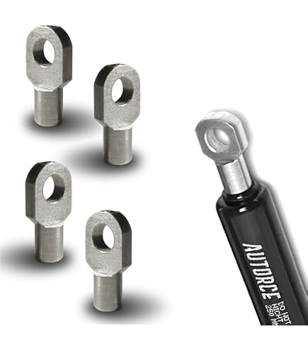Gas Strut End Fittings for 10mm Ball-Stud (10 Pack) - Black M6 Female Thread - Gas Spring Strut Lift Support Sockets RT-60-00006 (10