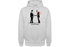 Spreadshirt Pink Floyd Wish You Were Here Abstract Artwork Unisex Hoodie