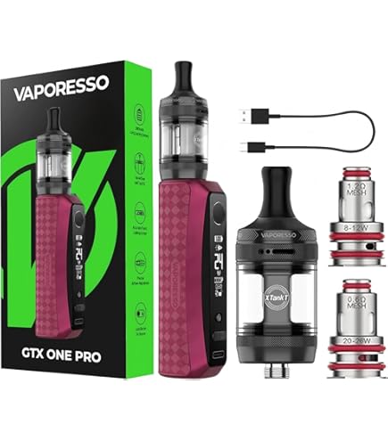 voopoo vinci x coil Vaporesso GTX ONE Kit con capacità di 3ml con bobine GTX mesh compatibili  con una batteria da 2000mAh Senza nicotina, Argento : Amazon.it: Elettronica