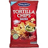 Santa Maria, Tortilla Chips, Croccanti e Sottili Sfoglie di Mais Tagliate a Spicchi e Fritte, Snack, Antipasto o Aperitivo, d