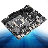 Hyuduo1 H61M 1155Pin DDR3 Motherboard Memory 1066/1333/1600/1866 Desktop Computer Motherboard,All Solid-state three-phase LGA