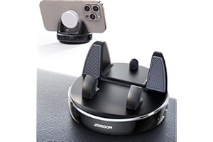 JOYROOM Porta Cellulare Auto Cruscotto, Universale Supporto Cellulare Auto compatibile con PopGrip, Antiscivolo Car Phone Holder per iPhone/Samsung/Huawei/Google/Android Smartphones