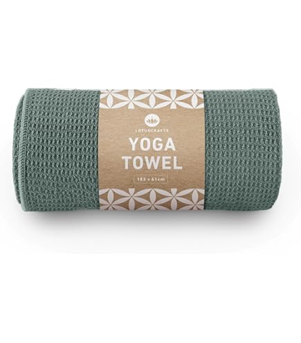 Sangle Tapis De Yoga TECEUM – 64 Pouces, Bleuet Mélangé, Coton, Réglable