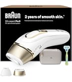 脱毛・除毛 Premium Model Braun Silk Expert Pro5 Braun IPL Silk-Expert Pro 5, at Home Hair Removal, White/Gold