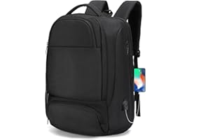 YOODI Bagage Cabine 45x36x20 Easyjet, Sac de Voyage Avion Cabine Sacs à Main Imperméable Sac à Dos pour Ordinateur Portable 17 Pouces avec Port De Chargement USB Valise Cabine Sac Weekend