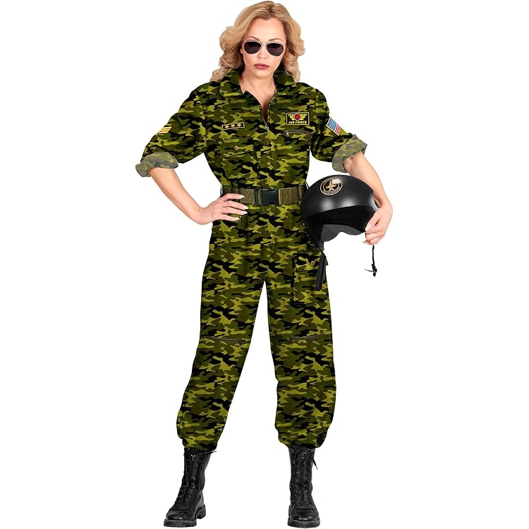 Halloween Kostüm Maskworld Overall Deluxe - Lizenzierte Film-Kostüm Für Erwachsene - Größe L-XL Top Gun