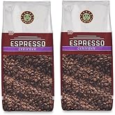 KAHVE DUNYASI D&uuml;nyası Kavrulmuş Espresso &Ccedil;ekirdek 2 Adet 1Kg