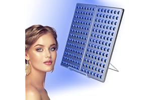 Lampe de bronzage, Cozion 24W Lampe de bronzage facial, maison solarium lampe de bronzage pliable Lumière du jour avec 182 LED pièces leds auto-bronzant pour - Pour la maison