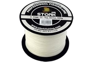 Stork HD, 4-Filo Linea di Pesca Intrecciata 600m