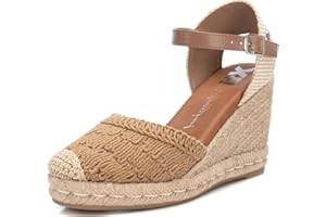 XTI - Zapato Cierre de Hebilla para Mujer, Color: Marron, Talla: 37