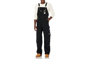 Carhartt Herren-Latzhose, lockere Passform, fester Enten-Latz
