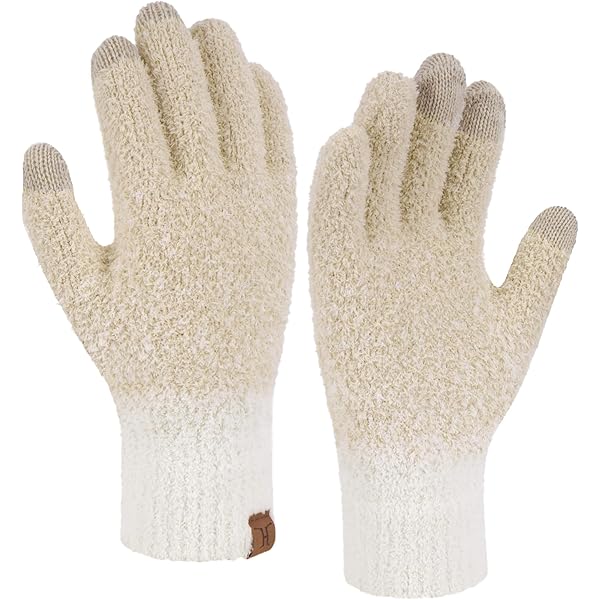 Gants D'hiver Femme Chauds Et Tactiles - Doublure Polaire Thermique - Pour Temps Froid, Ski, Marche