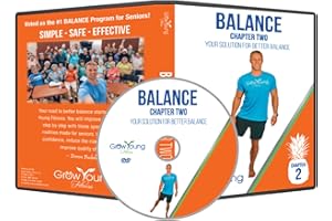 Grow Young Fitness Chapter Two Better Balance for Seniors - Improve Your Balance at Home - Simple Safe Effective Back to Basics Workout DVD for Elderly