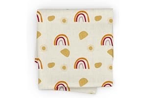 PEKEL'S PEKEL’S Manta de Muselina Bebé 120x110 cm | 100% Algodón Suave y Transpirable | Paño Grande Envolvente para Recién Nacido, Cuna, Carrito o Regalo Baby Shower (Beige)