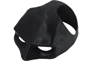 SRLWMYI Masque Batman pour Chat Masque pour Mignon, pour Décoration de Fête d'halloween pour Animaux de Compagnie pour Halloween ou pour s'amuser Tous Les Jours, Accessoire Chat, 13CM