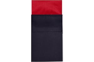 DonDon pochette da taschino Uomo con base in cartone e angoli ripiegati grandezza modificabile fazzoletto da taschino