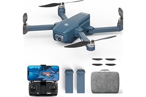 ‎FAKJANK F405 GPS Drohne mit Sony Kamera HD 4K, Bürstenlosem Motor, Faltbare RC Quadcopter mit Auto Rückkehr, Follow Me, 5GHz FPV Übertragung Drone für Anfänger Erwachsene, 2 Batterien 38 Mins Flugzeit